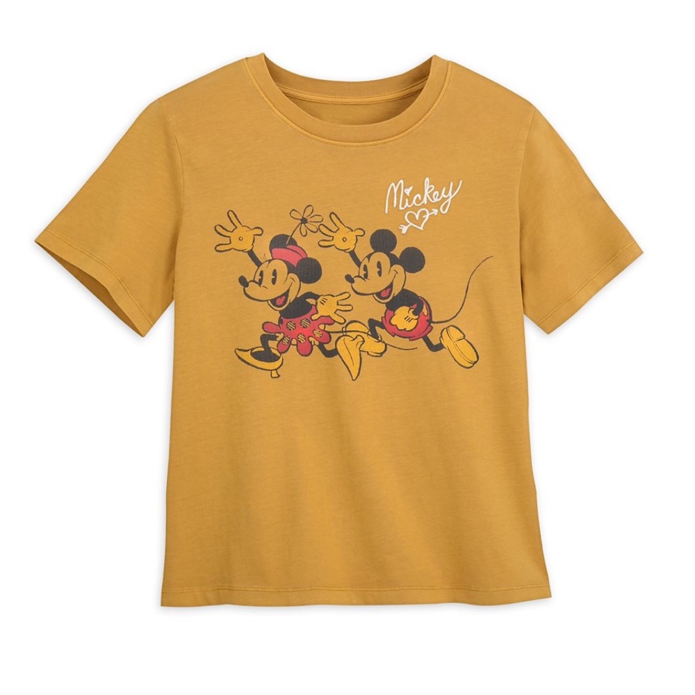 DISNEY BNWT Minnie and Mickey Short Sleeved Tee, S